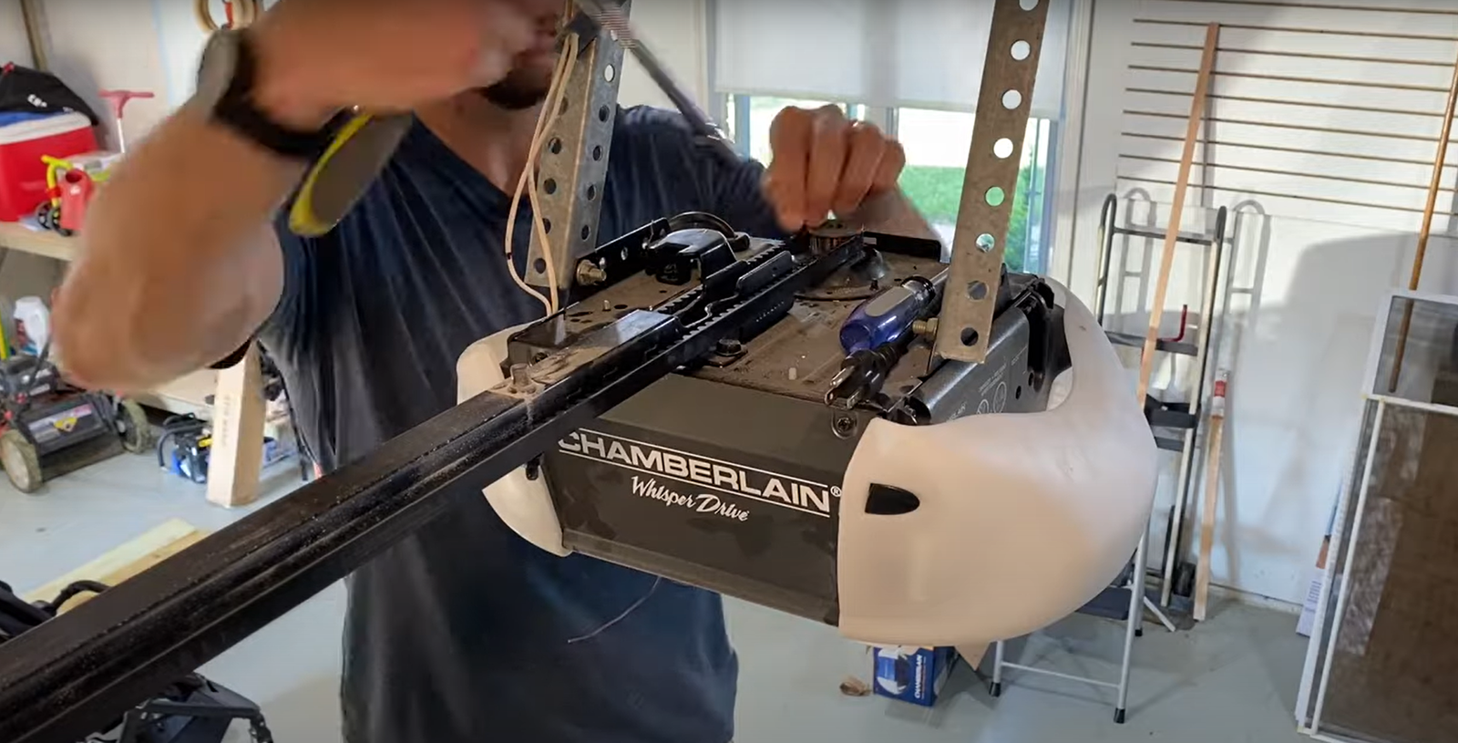rofessional performing garage door opener installation in Granville, Ohio
