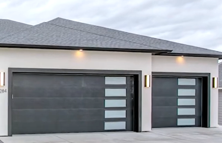 Professional technician performing garage door opener repair in Granville, Ohio, ensuring smooth and efficient operation for local residents.