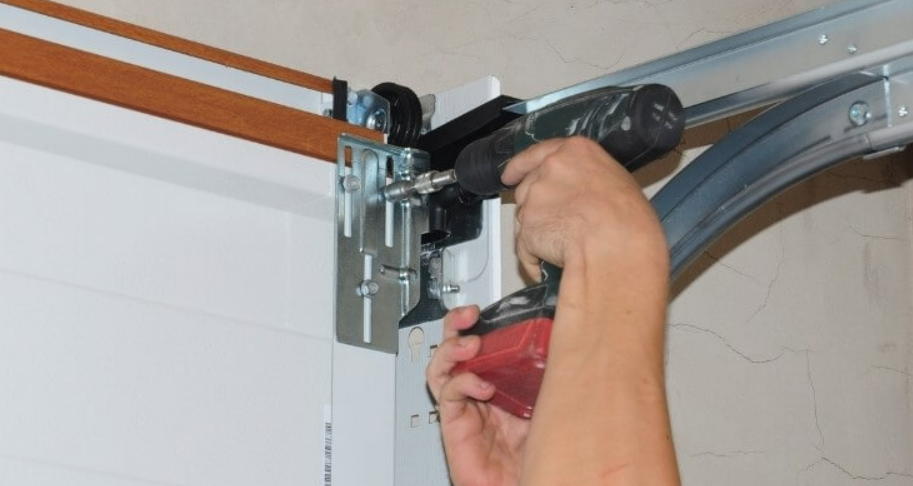 Garage Door Track Repair